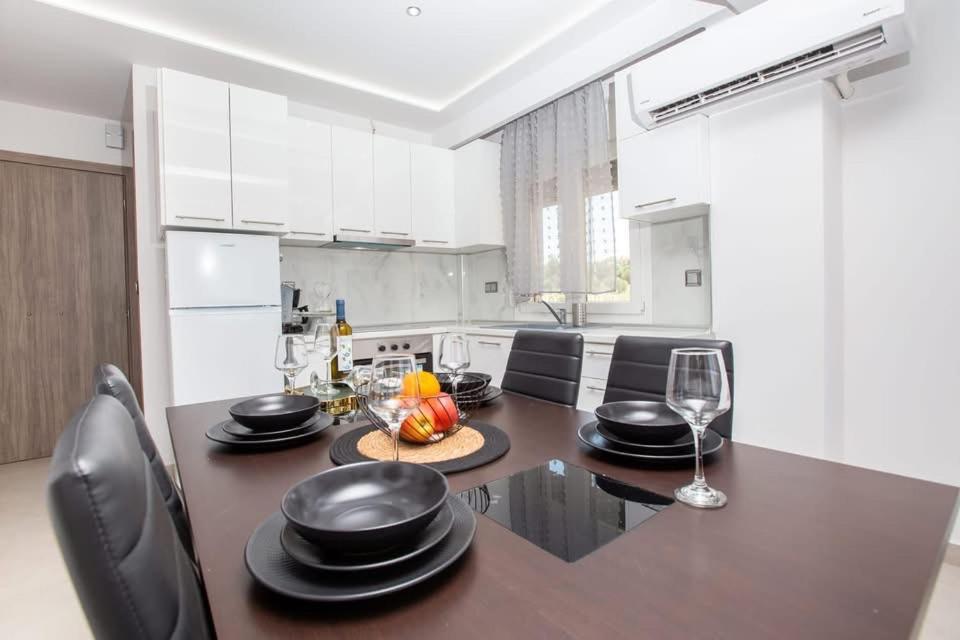 Marane Luxury Suites Nea Moudania Ngoại thất bức ảnh